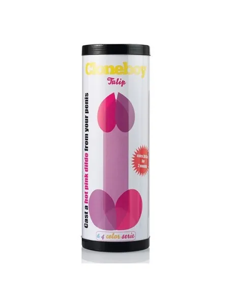 Cloneboy Dildo Tulip Rosa Intenso