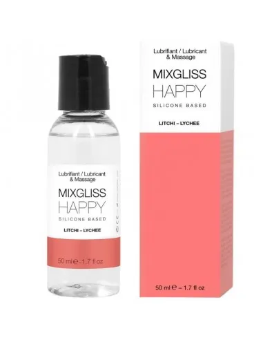 Mixgliss Happy Lubricante Silicona Litchi 50 Ml