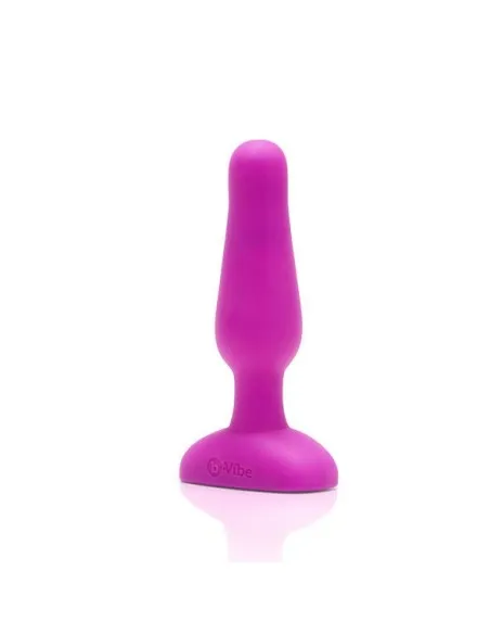 B-Vibe Novice Control Remoto Anal Plug Fuchsia