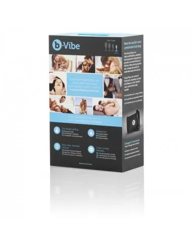 B-Vibe Snug Plug 1 Negro