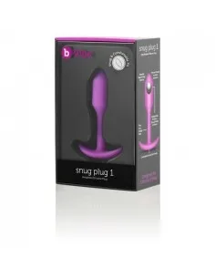 B-Vibe Snug Plug 1 Rosa 2