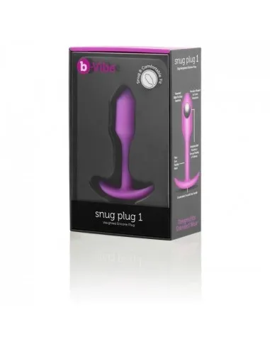 B-Vibe Snug Plug 1 Rosa