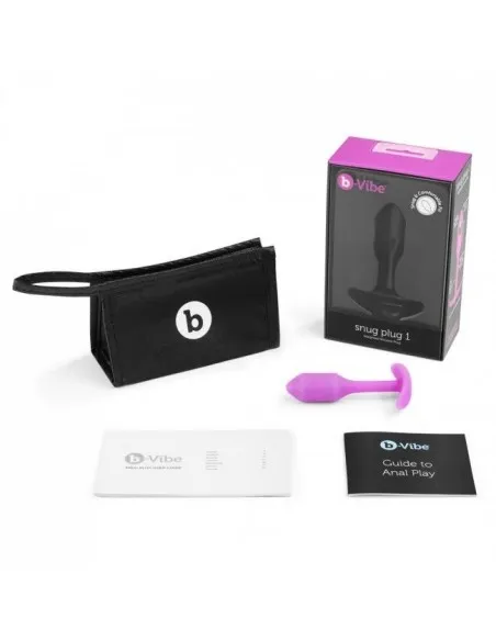 B-Vibe Snug Plug 1 Rosa