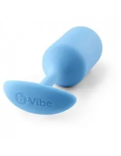 B-Vibe  Snug Plug Anal 3 Azul Cielo 2
