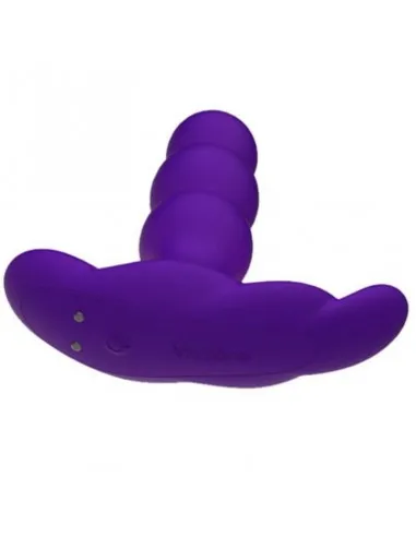 Nalone Pearl Anal Control Remoto Negro Lila