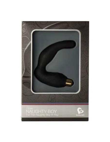 Naughty-Boy Masajeador Del Punto G Masculino 7 V Negro