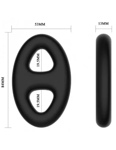 Crazy Bull - Anillo Silicona Doble Super Suave