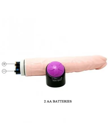 Baile Adour Club Vibrador Realistico 23 Cm Natural