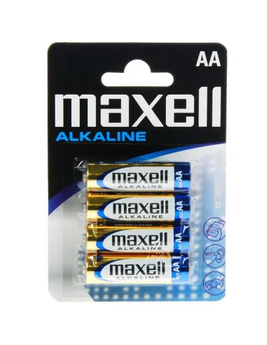 Maxell Pila Alcalina Aa Lr6 Blister*4 Eu