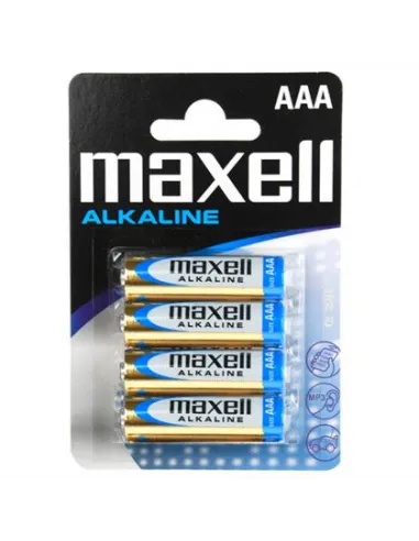 Maxell Battery Alcalina Aaa Lr03 Blister*4 Eu