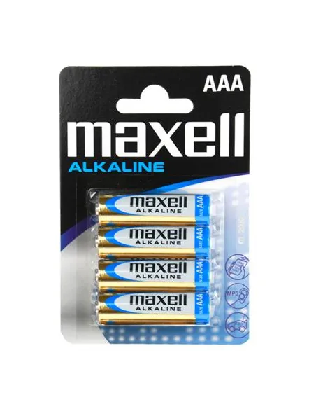 Maxell Battery Alcalina Aaa Lr03 Blister*4 Eu