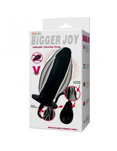 Bigger Joy Dildo Hinchable Con Vibracion 16 Cm