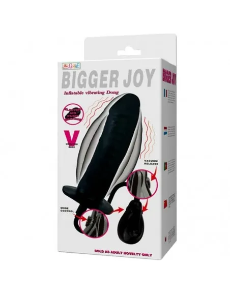 Bigger Joy Dildo Hinchable Con Vibracion 16 Cm