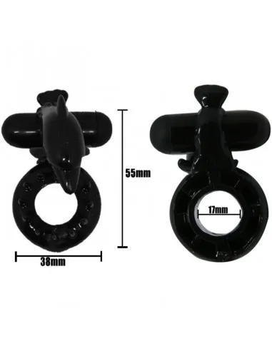 Baile Sweet Ring Anillo Con Estimulador Clitoris Delfin