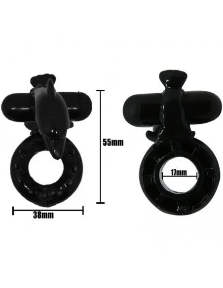Baile Sweet Ring Anillo Con Estimulador Clitoris Delfin