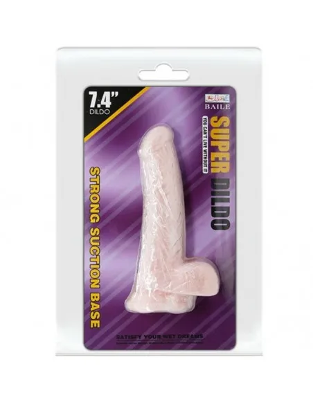 Baile Super Dildo Realistico Natural 18.8 Cm