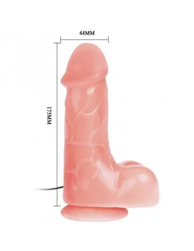 Vibrador Realistico Barbara Natural 22 Cm