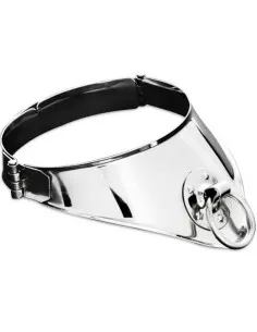 Metal Hard Collar Restriccion Con Anilla Y Candado 12.5 Cm