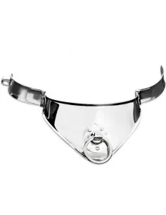 Metal Hard Collar Restriccion Con Anilla Y Candado 12.5 Cm 2