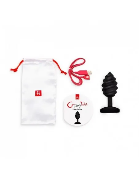 Gplug Twist Con Vibración Negro