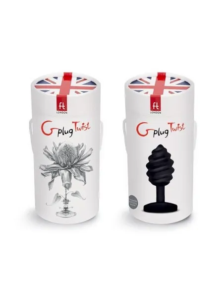 Gplug Twist Con Vibración Negro
