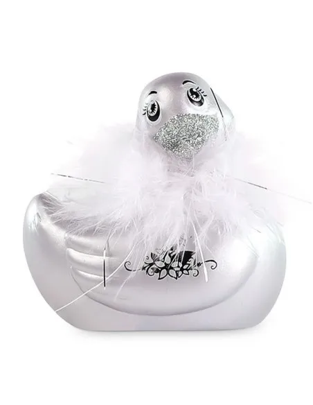I Rub My Duckie 2.0 | Pato Vibrador Paris (Silver)