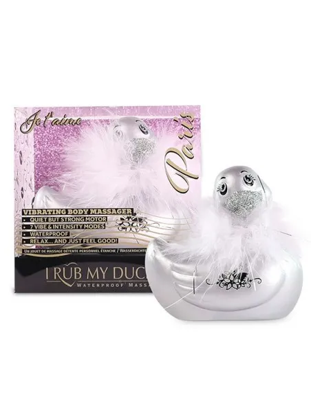 I Rub My Duckie 2.0 | Pato Vibrador Paris (Silver)