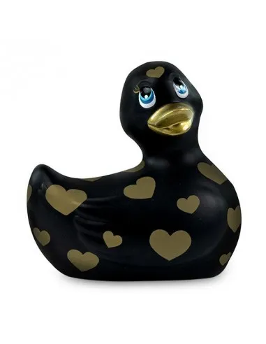 I Rub My Duckie 2.0 | Pato Vibrador Romance (Black & Gold)