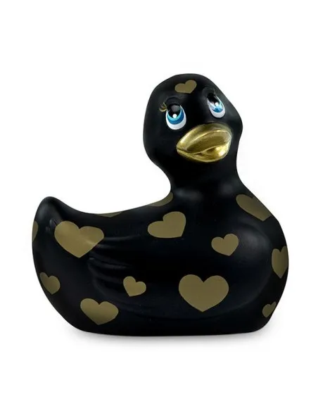 I Rub My Duckie 2.0 | Pato Vibrador Romance (Black & Gold)