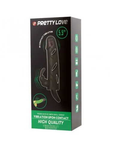 Pretty Love Funda Silicona Con Vibracion 14 Cm