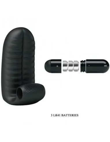 Pretty Love Abbott Dedal Estimulador Negro
