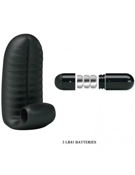Pretty Love Abbott Dedal Estimulador Negro
