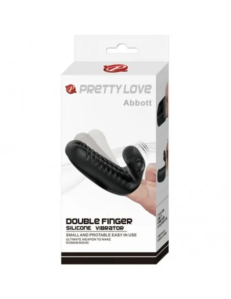 Pretty Love Abbott Dedal Estimulador Negro