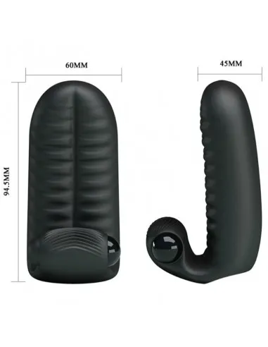 Pretty Love Abbott Dedal Estimulador Negro