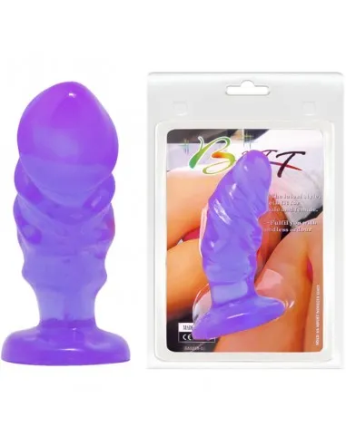 Baile Plug Anal Unisex Con Ventosa Lila