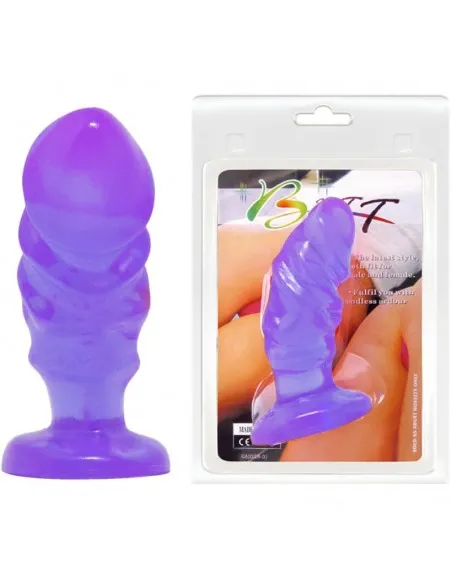 Baile Plug Anal Unisex Con Ventosa Lila