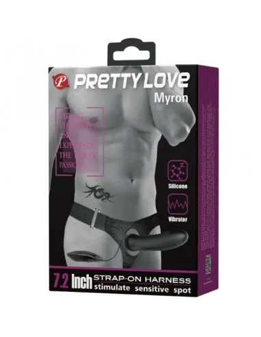 Pretty Love Myron Strap On Con Vibracion Y Dildo Hueco