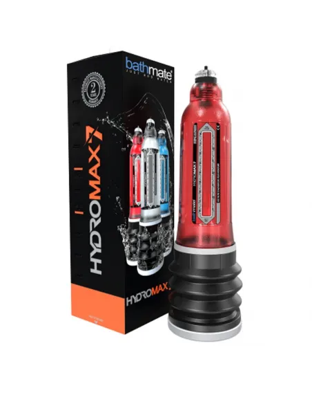 Bathmate Hydromax 7 Bomba Aumento Pene Rojo