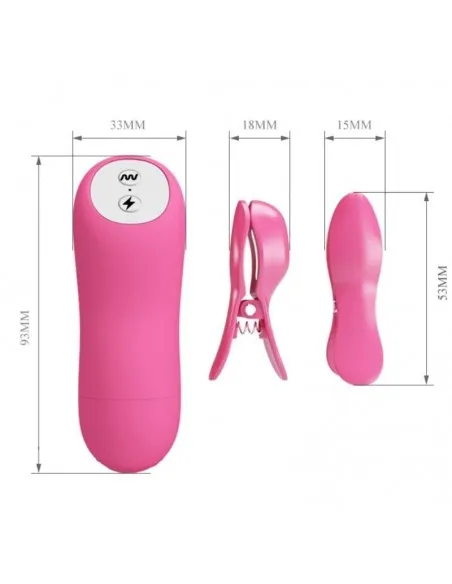 Romantic Wave Pizas Con Vibracion Y Electroshock Fucsia