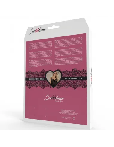 Subblime Teddy Con Antifaz Negro S/M