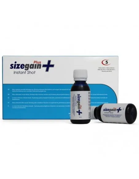 500 Cosmetics Sizegain Instant Shot Vigorizante Masculino