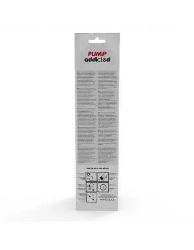 Pump Addicted Bomba Erección Rx3 Transparente