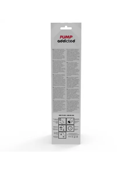Pump Addicted Bomba Erección Rx3 Transparente