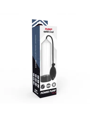 Pump Addicted Bomba Erección Rx3 Transparente