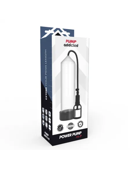 Pump Addicted Bomba Erección Rx7 Transparente