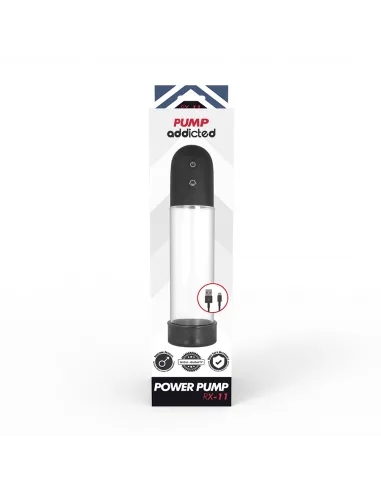 Caja de bomba para el pene con motor.