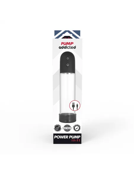 Caja de bomba para el pene con motor.