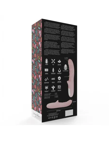 Mia Pisa Vibrador Rotador Rosa