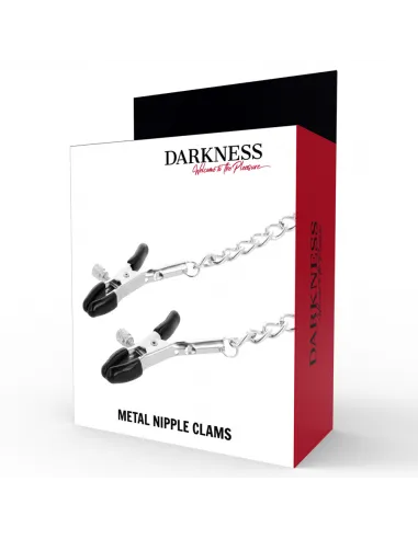 Darkness Pinzas Ajustables Para Pezones Metal