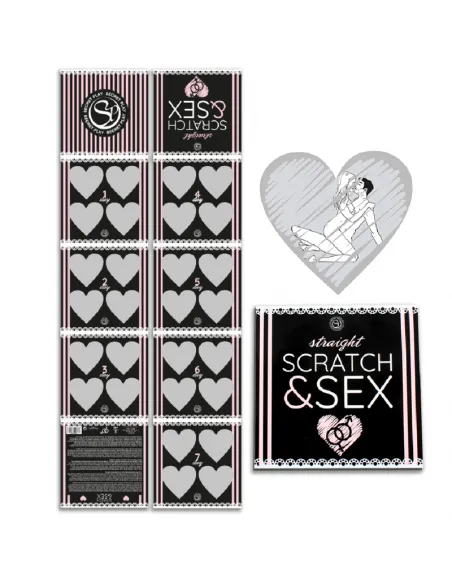 Secretplay Scratch & Sex Juego Parejas Hetero (Es/En/Fr/Pt/De)